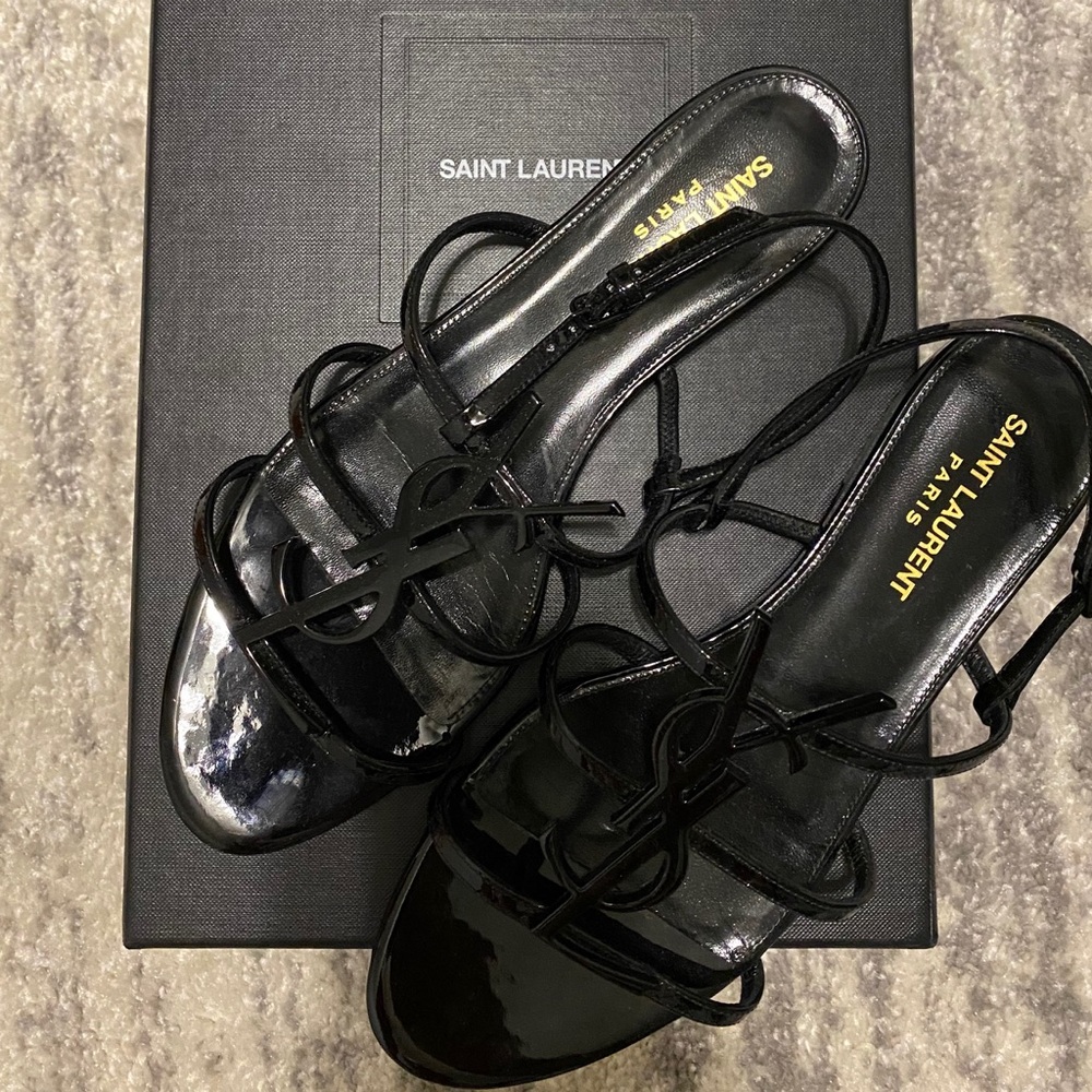 YSL Kassandra Sandals
